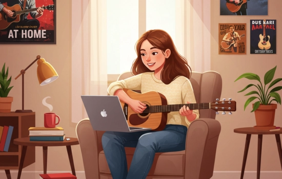 Empieza tu Viaje Musical: Aprende a Tocar la Guitarra desde Casa