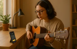 Aprender guitarra en casa