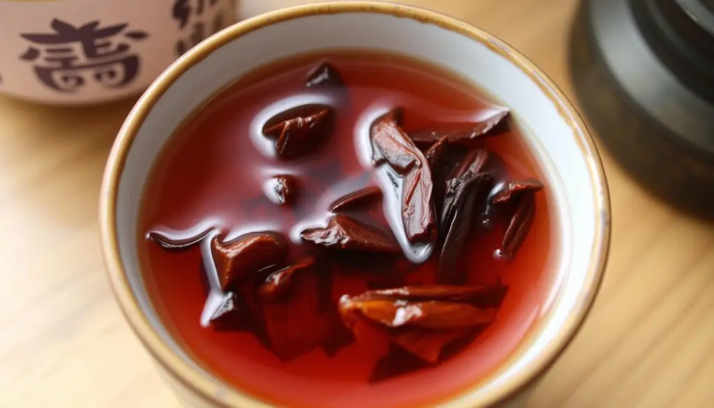 Imagem de chá Oolong em uma xícara Imagem de chá Oolong em uma xícara