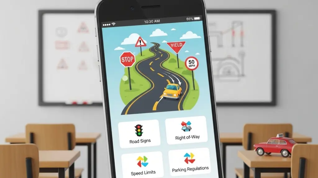 Aprende gratis las reglas de tránsito con esta app y evita multas
