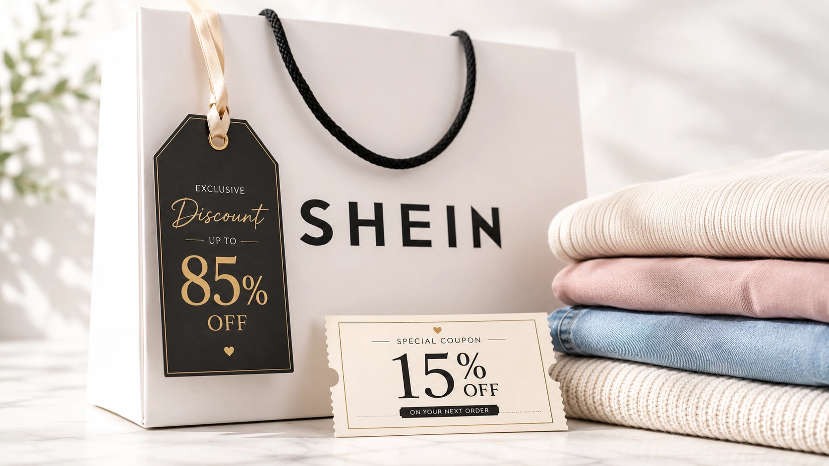 Cupones y cashback para comprar en SHEIN barato