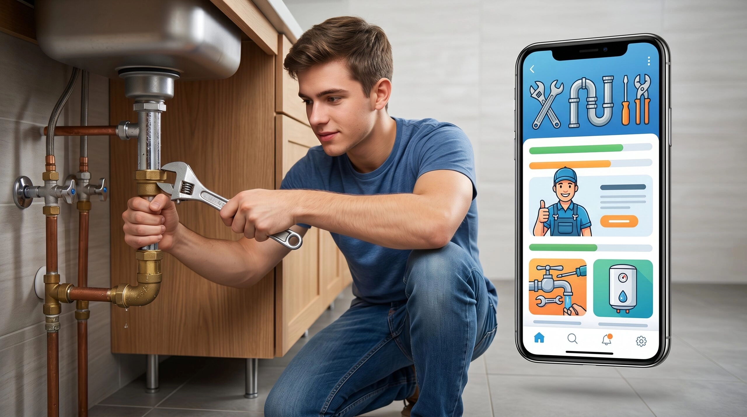 Curso profesionalizante de plomero gratis con esta app