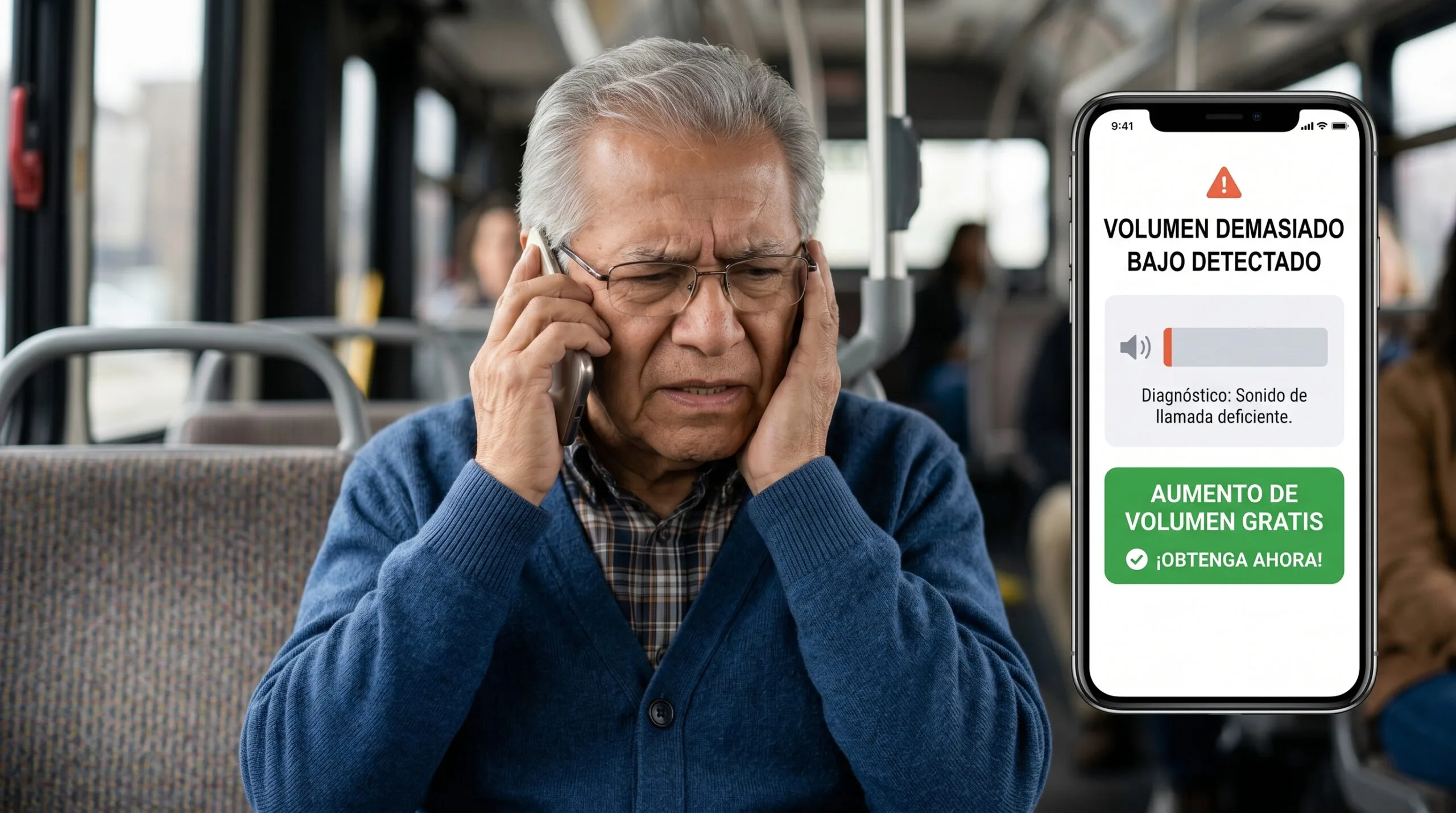 Amplificador de volumen para celular
