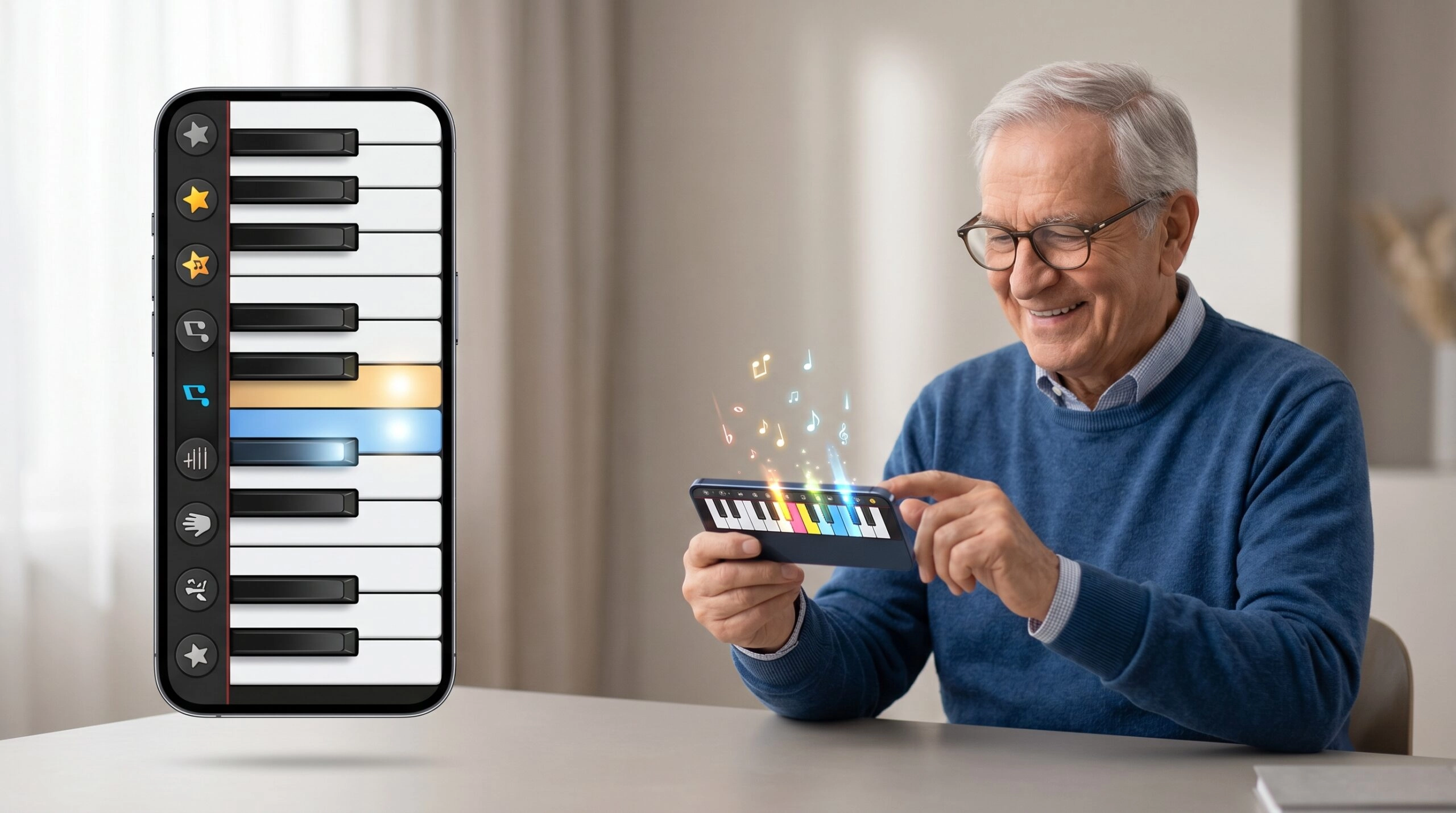 App para aprender piano desde el celular