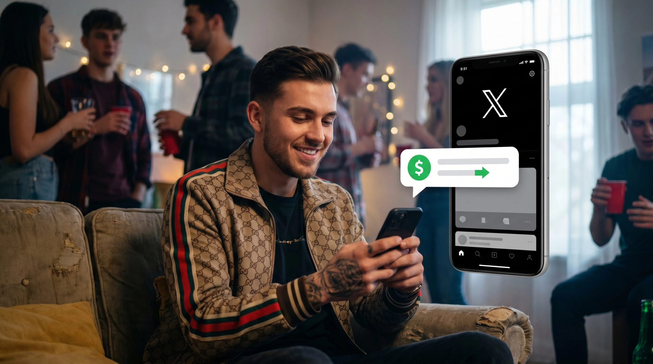 Vivir usando X y crear ingresos con contenido digital