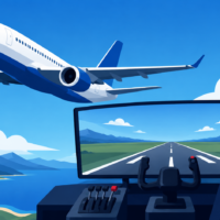 Simulador de vuelo gratis: aprende a despegar, volar y aterrizar desde tu celular