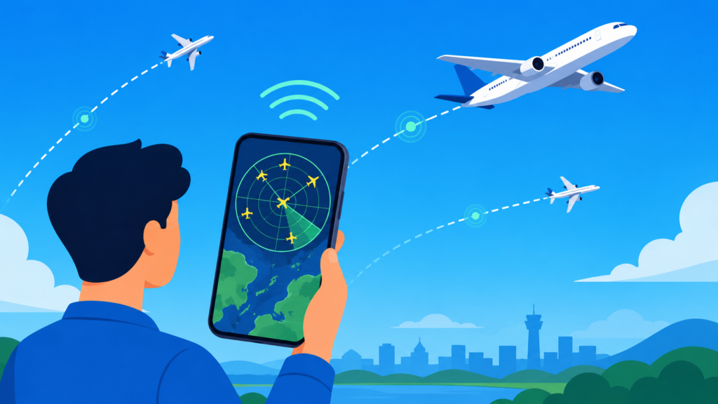 Mira aviones en tiempo real con esta app