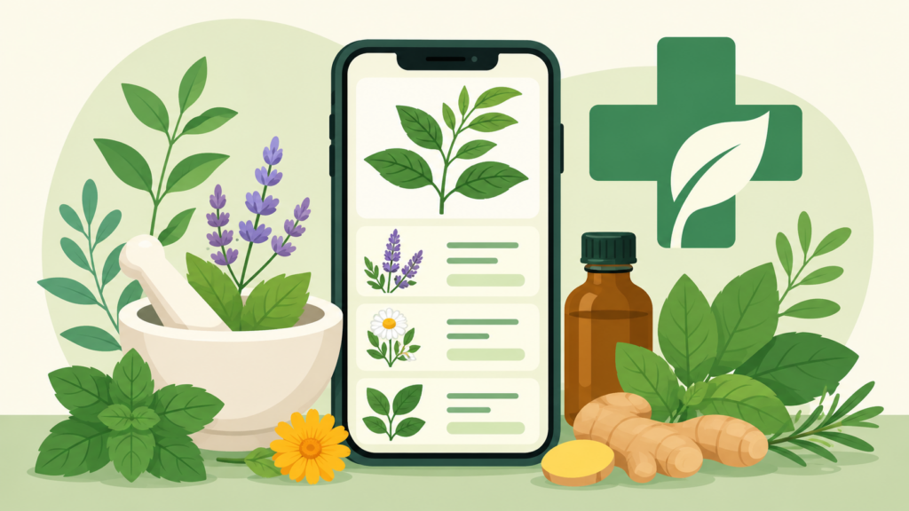 Aprende medicina con hierbas con esta app y conoce remedios naturales