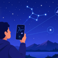 Descubre qué estrellas están apareciendo en el cielo con esta app