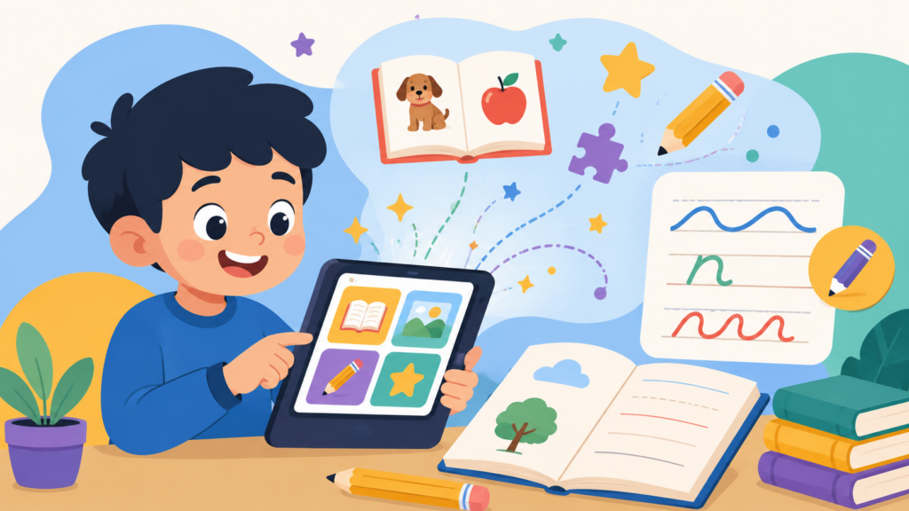 Aprende a leer y escribir con esta app increíble y divertida