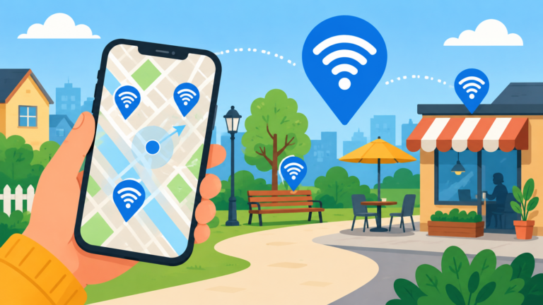 Encuentra redes WiFi gratuitas cerca de ti con esta app