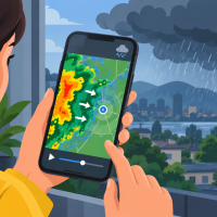 Mira la lluvia en tiempo real