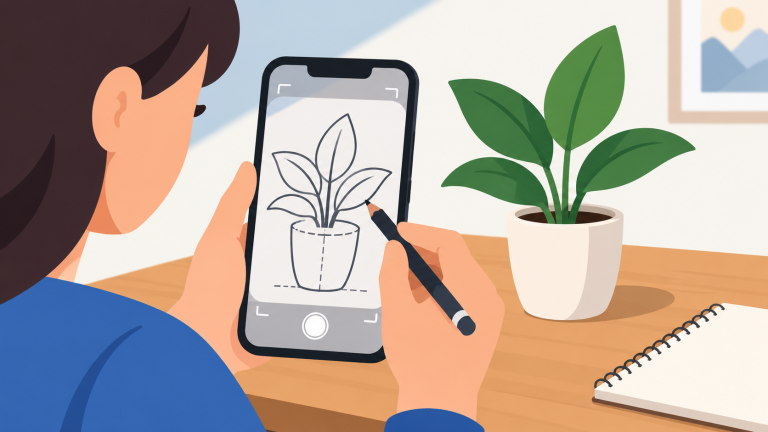 Aprende a dibujar con la cámara