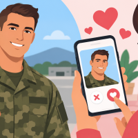Conoce hombres militares solteros