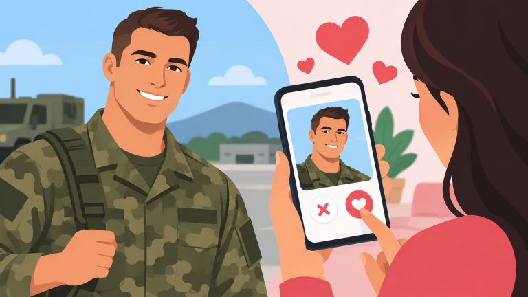 Conoce hombres militares solteros